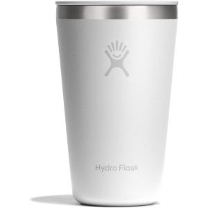 image:imageHydro Flask All Around Tumbler PressIn Lid Insulated Travel Mug Stainless Steel Coffee Cup 16 Oz Tonal WhiteTONAL WHITE