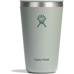 image:imageHydro Flask All Around Tumbler PressIn Lid Insulated Travel Mug Stainless Steel Coffee Cup 16 Oz Tonal WhiteTonal Agave