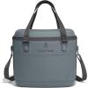 image:imageHydro Flask Carryout Cooler  Insulated Portable Soft Cooler  15 L Capacity in Mermaid GreenSHALE GRAY