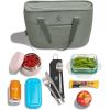 image:imageHydro Flask Carryout Tote  Insulated Tote Bag  10 L Capacity in OatAgave Green