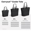 image:imageHydro Flask Carryout Tote  Insulated Tote Bag  10 L Capacity in OatHarbor Blue