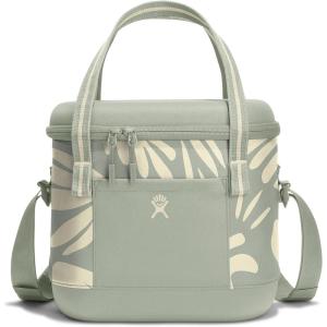 image:imageHydro Flask Carryout Cooler  Insulated Portable Soft Cooler  15 L Capacity in Mermaid GreenBOTANICAL BLISS AGAVE