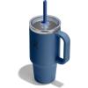 image:imageHydro Flask 24 Oz Travel Tumbler with Handle Clear Lid and Straw  Insulated Stainless SteelHARBOR BLUE