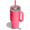 image:imageHydro Flask 24 Oz Travel Tumbler with Handle Clear Lid and Straw  Insulated Stainless SteelPOPSTAR PINK