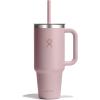 image:imageHydro Flask 24 Oz Travel Tumbler with Handle Clear Lid and Straw  Insulated Stainless SteelTRILLIUM