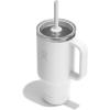 image:imageHydro Flask 24 Oz Travel Tumbler with Handle Clear Lid and Straw  Insulated Stainless SteelWhite