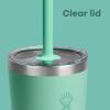 image:imageHydro Flask All Around Tumbler Clear Straw Lid Insulated Travel Mug Insulated Coffee CupTRILLIUM