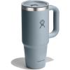 image:imageHydro Flask Coffee Travel Tumbler Mug  Insulated Stainless Steel Leak Resistant Hot amp Iced Coffee Cup 24 Oz Agave GreenSHALE GRAY