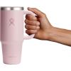 image:imageHydro Flask Coffee Travel Tumbler Mug  Insulated Stainless Steel Leak Resistant Hot amp Iced Coffee Cup 24 Oz Agave GreenTRILLIUM