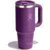 image:imageHydro Flask Coffee Travel Tumbler Mug  Insulated Stainless Steel Leak Resistant Hot amp Iced Coffee Cup 24 Oz Capri BlueBEACHPLUM PURPLE