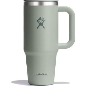 image:imageHydro Flask Coffee Travel Tumbler Mug  Insulated Stainless Steel Leak Resistant Hot amp Iced Coffee Cup 24 Oz Agave GreenAGAVE