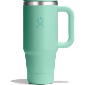 image:imageHydro Flask Coffee Travel Tumbler Mug  Insulated Stainless Steel Leak Resistant Hot amp Iced Coffee Cup 24 Oz Capri BlueMERMAID GREEN