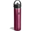 image:imageHydro Flask 24 Oz Lightweight Wide Straw Lid  Insulated Stainless Steel Water Bottle  Hiking Commuting Garnet RedGARNET RED