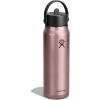 image:imageHydro Flask 24 Oz Lightweight Wide Straw Lid  Insulated Stainless Steel Water Bottle  Hiking Commuting Garnet RedQUARTZ