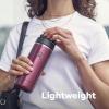 image:imageHydro Flask Lightweight Wide Flex Chug Cap  Insulated Stainless Steel Water Bottle 32 Oz QuartzSapphire Blue