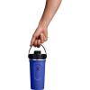 image:imageHydro Flask Shaker Bottle  Insulated Stainless Steel Gym Bottle for Pre Workout amp Protein 24 Oz Agave GreenCAPRI BLUE