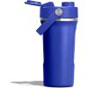 image:imageHydro Flask Shaker Bottle  Insulated Stainless Steel Gym Bottle for Pre Workout amp Protein 24 Oz Agave GreenCAPRI BLUE