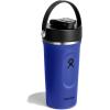 image:imageHydro Flask Shaker Bottle  Insulated Stainless Steel Gym Bottle for Pre Workout amp Protein 24 Oz Agave GreenCAPRI BLUE