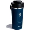 image:imageHydro Flask Shaker Bottle  Insulated Stainless Steel Gym Bottle for Pre Workout amp Protein 24 Oz Agave GreenIndigo