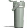 image:imageHydro Flask Shaker Bottle  Insulated Stainless Steel Gym Bottle for Pre Workout amp Protein 24 Oz Agave GreenTONAL AGAVE