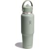 image:imageHydro Flask Travel Water Bottle  Insulated Stainless Steel  Wide Straw Lid Non Spill Leakproof in 40 Oz Capri BlueAGAVE
