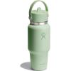 image:imageHydro Flask Travel Water Bottle  Insulated Stainless Steel  Wide Straw Lid Non Spill Leakproof in 40 Oz Capri BlueALOE
