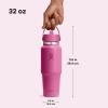 image:imageHydro Flask Travel Water Bottle  Insulated Stainless Steel  Wide Straw Lid Non Spill Leakproof in 40 Oz Capri BlueREEF