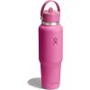 image:imageHydro Flask Travel Water Bottle  Insulated Stainless Steel  Wide Straw Lid Non Spill Leakproof in 40 Oz Capri BlueREEF