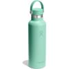 image:imageHydro Flask Water Bottle  Insulated Stainless Steel  Non Spill Leakproof in 24 Oz Popstar PinkMERMAID GREEN