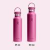 image:imageHydro Flask Water Bottle  Insulated Stainless Steel  Non Spill Leakproof in 24 Oz Popstar PinkREEF