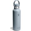 image:imageHydro Flask Water Bottle  Insulated Stainless Steel  Non Spill Leakproof in 24 Oz Popstar PinkSHALE GRAY
