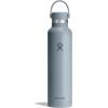 image:imageHydro Flask Water Bottle  Insulated Stainless Steel  Non Spill Leakproof in 24 Oz Popstar PinkSHALE GRAY
