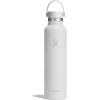 image:imageHydro Flask Water Bottle  Insulated Stainless Steel  Non Spill Leakproof in 24 Oz Popstar PinkTONAL WHITE