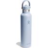 image:imageHydro Flask Water Bottle  Insulated Stainless Steel  Straw Lid Non Spill Leakproof in 24 Oz Shale GraySURF