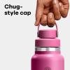 image:imageHydro Flask Water Bottle  Insulated Stainless Steel  Wide Mouth Flex Chug Lid Non Spill Leakproof in 32 Oz Harbor BlueAloe