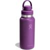 image:imageHydro Flask Water Bottle  Insulated Stainless Steel  Wide Mouth Flex Chug Lid Non Spill Leakproof in 32 Oz Harbor BlueBeachplum