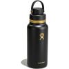 image:imageHydro Flask Water Bottle  Insulated Stainless Steel  Wide Mouth Flex Chug Lid Non Spill Leakproof in 32 Oz Harbor BlueBlack Tie