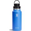 image:imageHydro Flask Water Bottle  Insulated Stainless Steel  Wide Mouth Flex Chug Lid Non Spill Leakproof in 32 Oz Harbor BlueCASCADE