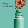 image:imageHydro Flask Water Bottle  Insulated Stainless Steel  Wide Mouth Flex Chug Lid Non Spill Leakproof in 32 Oz Harbor BlueHARBOR BLUE