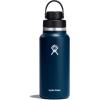 image:imageHydro Flask Water Bottle  Insulated Stainless Steel  Wide Mouth Flex Chug Lid Non Spill Leakproof in 32 Oz Harbor BlueIndigo