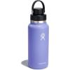 image:imageHydro Flask Water Bottle  Insulated Stainless Steel  Wide Mouth Flex Chug Lid Non Spill Leakproof in 32 Oz Harbor BlueLUPINE