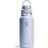 image:imageHydro Flask Water Bottle  Insulated Stainless Steel  Wide Mouth Flex Chug Lid Non Spill Leakproof in 32 Oz Harbor BlueSurf