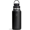 image:imageHydro Flask Water Bottle  Insulated Stainless Steel  Wide Mouth Flex Chug Lid Non Spill Leakproof in 32 Oz Harbor BlueTONAL BLACK