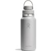 image:imageHydro Flask Water Bottle  Insulated Stainless Steel  Wide Mouth Flex Chug Lid Non Spill Leakproof in 32 Oz Harbor BlueTonal Birch