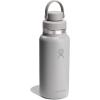 image:imageHydro Flask Water Bottle  Insulated Stainless Steel  Wide Mouth Flex Chug Lid Non Spill Leakproof in 32 Oz Harbor BlueTonal Birch