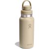 image:imageHydro Flask Water Bottle  Insulated Stainless Steel  Wide Mouth Flex Chug Lid Non Spill Leakproof in 32 Oz Harbor BlueTonal Oat