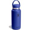 image:imageHydro Flask Water Bottle  Insulated Stainless Steel  Wide Mouth Flex Lid Non Spill Leakproof and Refillable in 40 Oz Popstar PinkCAPRI BLUE