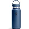 image:imageHydro Flask Water Bottle  Insulated Stainless Steel  Wide Mouth Flex Lid Non Spill Leakproof and Refillable in 40 Oz Popstar PinkHARBOR BLUE