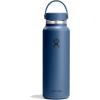 image:imageHydro Flask Water Bottle  Insulated Stainless Steel  Wide Mouth Flex Lid Non Spill Leakproof and Refillable in 40 Oz Popstar PinkHARBOR BLUE