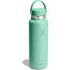 image:imageHydro Flask Water Bottle  Insulated Stainless Steel  Wide Mouth Flex Lid Non Spill Leakproof and Refillable in 40 Oz Popstar PinkMERMAID GREEN